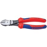 Pince coupante à forte démultiplication, diamètre du fil 2,5/3/4,2 mm, longueur 200 mm, KNIPEX, 74 02 200