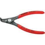 Pince de précision pointes coudées à 90° pour circlips extérieurs, Ø10-25 mm, longueur 130 mm, KNIPEX, 49 21 A11 SB