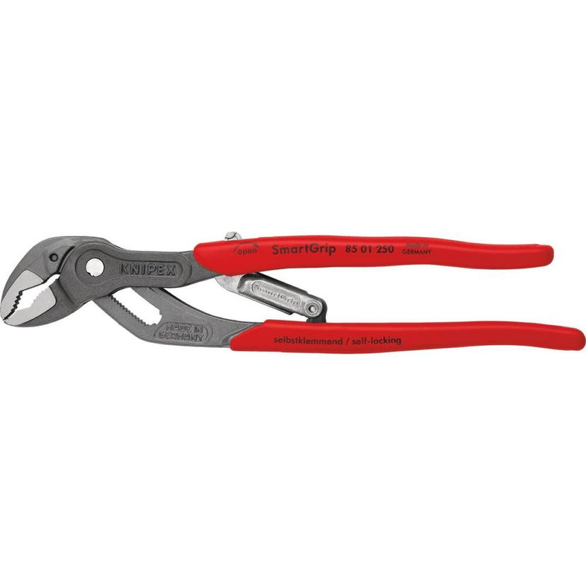 Pince multiprise auto-ajustable SmartGrip®, serrage sur tubes 32 mm, 250 mm, KNIPEX, 85 01 250 SB