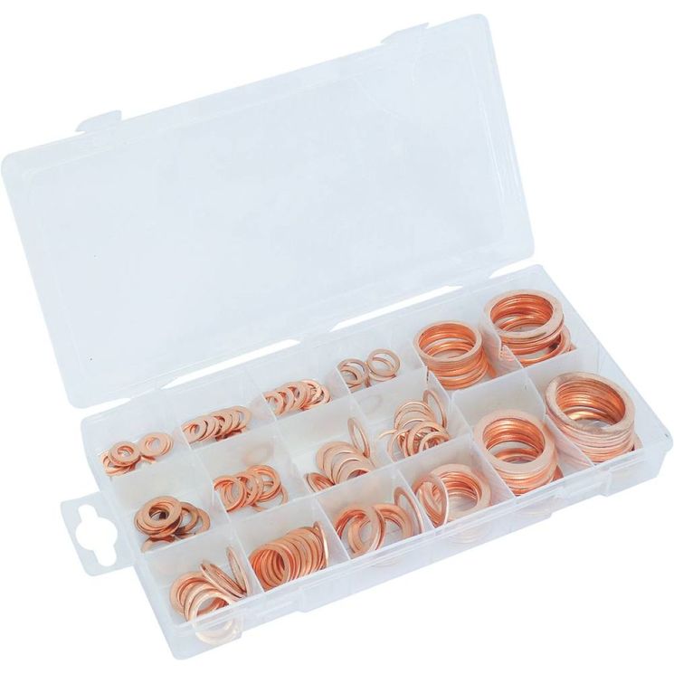 Assortiment de 160 rondelles cuivre, STILKER