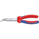 Pince demi-ronde coudée à 40° avec tranchant, Ø du fil acier 2,2 mm, Ø du fil clou 3,2 mm, KNIPEX 26 22 200