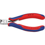 PInce coupante devant pour électronique, capacité de coupe Ø 2,0 - 0,6 mm, KNIPEX, 64 02 115 SB