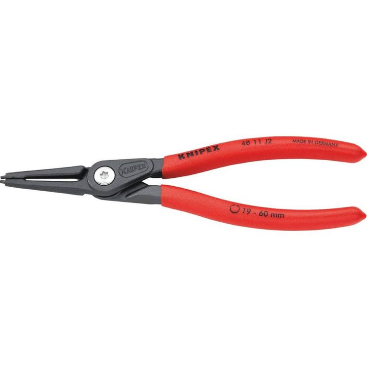 Pince pour circlips intérieur, circlips  Ø19-60 mm, KNIPEX, 48 11 J2