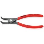 Pince de précision pointes coudées à 90° pour circlips extérieurs, Ø19-60 mm, longueur 165 mm, KNIPEX, 49 21 A21