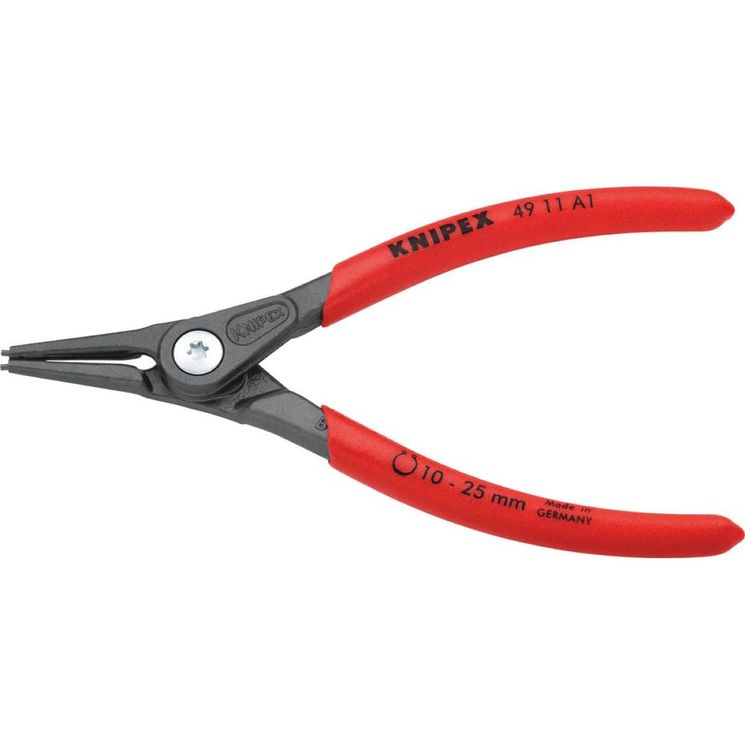 Pince pour circlips extérieur, circlips  Ø10-25 mm, KNIPEX, 49 11 A1