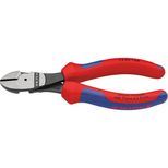 Pince coupante à forte démultiplication, diamètre du fil 2/2,5/3,4 mm, longueur 160 mm, KNIPEX, 74 02 160