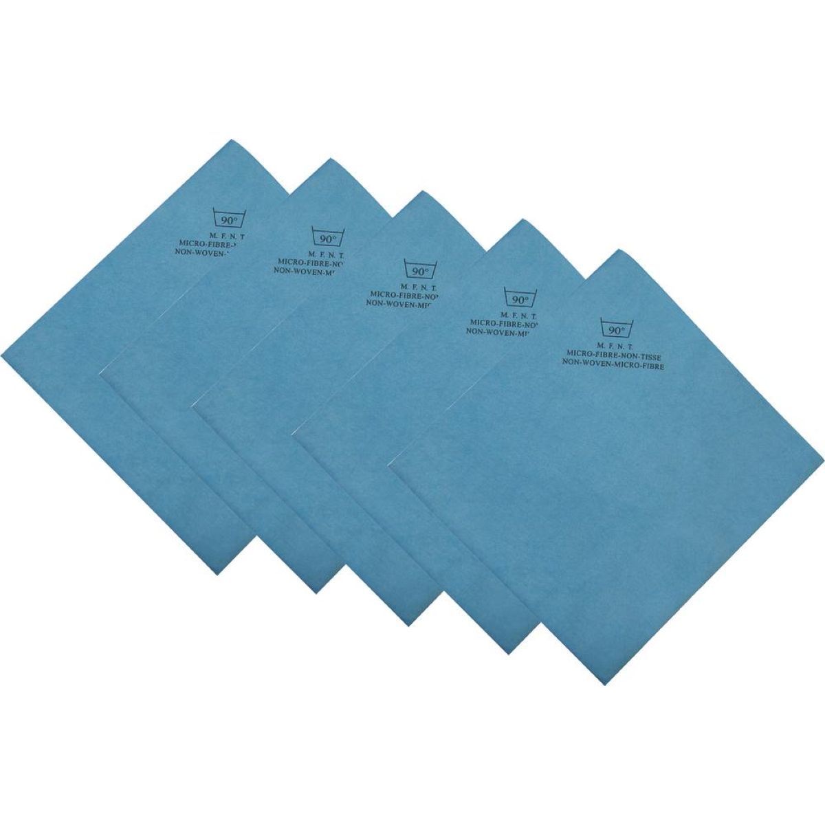 Sachet de 5 microfibres non-tissé 130 g/m² 400x380 mm, KARZHAN