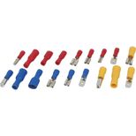 Assortiment de 280 cosses à sertir, simple sertissage, pour fil électrique de 0,25 à 6 mm²