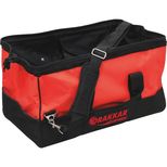 Sac porte-outils PRO avec anse textile, bandoulière, 520x300x320 mm, DRAKKAR