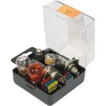 Coffret de 8 ampoules et 5 fusibles, 12V H1 / H4 / H7, SODELEC