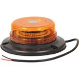 Gyrophare 45 LED extra plat 20W, double flash, bitension 12/24V, à plat, HOMOLOGUÉ R65-R10