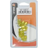 Lot de 10 fusibles enfichables standard jaune 20A