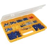 Coffret électricité auto de 301 pièces + 1 testeur 6/12/24 V