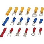 Assortiment 180 cosses isolées pour fil électrique de 0,5 à 6 mm²