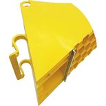 Cale de roues avec insert métallique pour poids lourds 6500kg, 200x237x470mm, UNIVERSEL