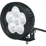 Phare de travail rond 6 LED, 10/32V 18W, 1200Lm, faisceau large