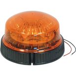 Gyrophare 8 LED rotatif à plat, de 10 à 30V, homologué R65-R10