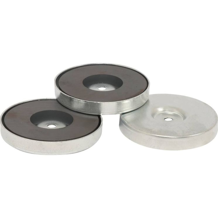 Lot de 3 aimants, diamètre 72mm pour gyrophare