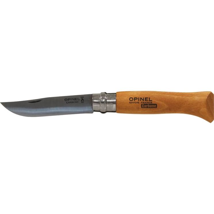 Couteau N°8 Opinel lame 8,5 cm acier carbone