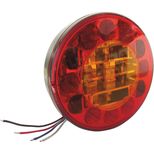 Feu arrière LED 10/33V rond 3 fonctions