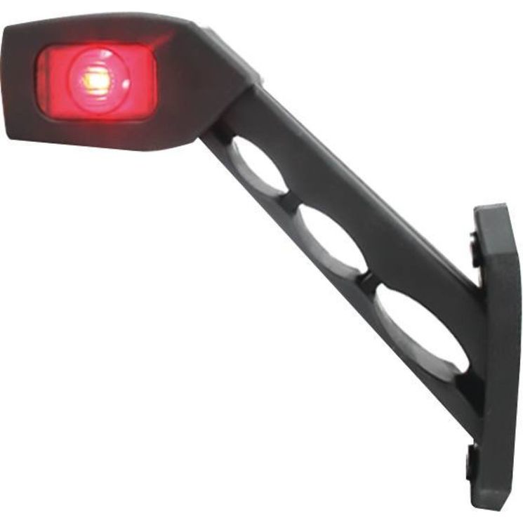 Feu de gabarit LED 12/24V flexible, 3 fonctions, côté gauche, fixation par vis