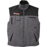 Gilet sans manche gris/noir, taille de S à XXL