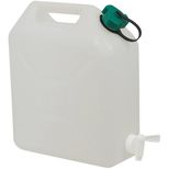 Jerrican alimentaire 10 litres avec robinet, 290x150x350 mm