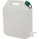 Jerrican alimentaire 20 litres avec robinet, 360x170x440 mm