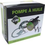 Pompe à huile et gasoil sur batterie 12V, debit 2,5 l/min (huile moteur) - 4 l/min (gasoil)