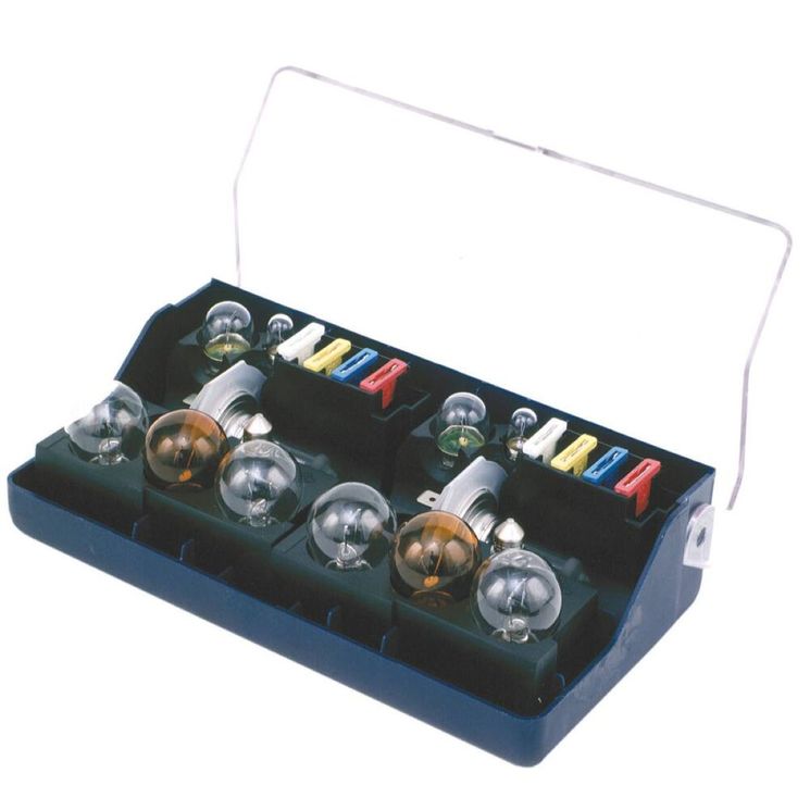 Coffret de secours 24V H7 14 lampes et 8 fusibles