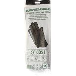 Gants de produits chimiques 100% enduit néoprène floqué, 310mmx0,7mm, Noir, XL (10)