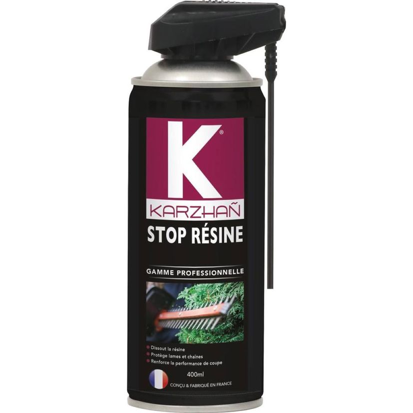 Nettoyant résine KARZHAÑ, en 3 fonctions, aérosol 400 ml