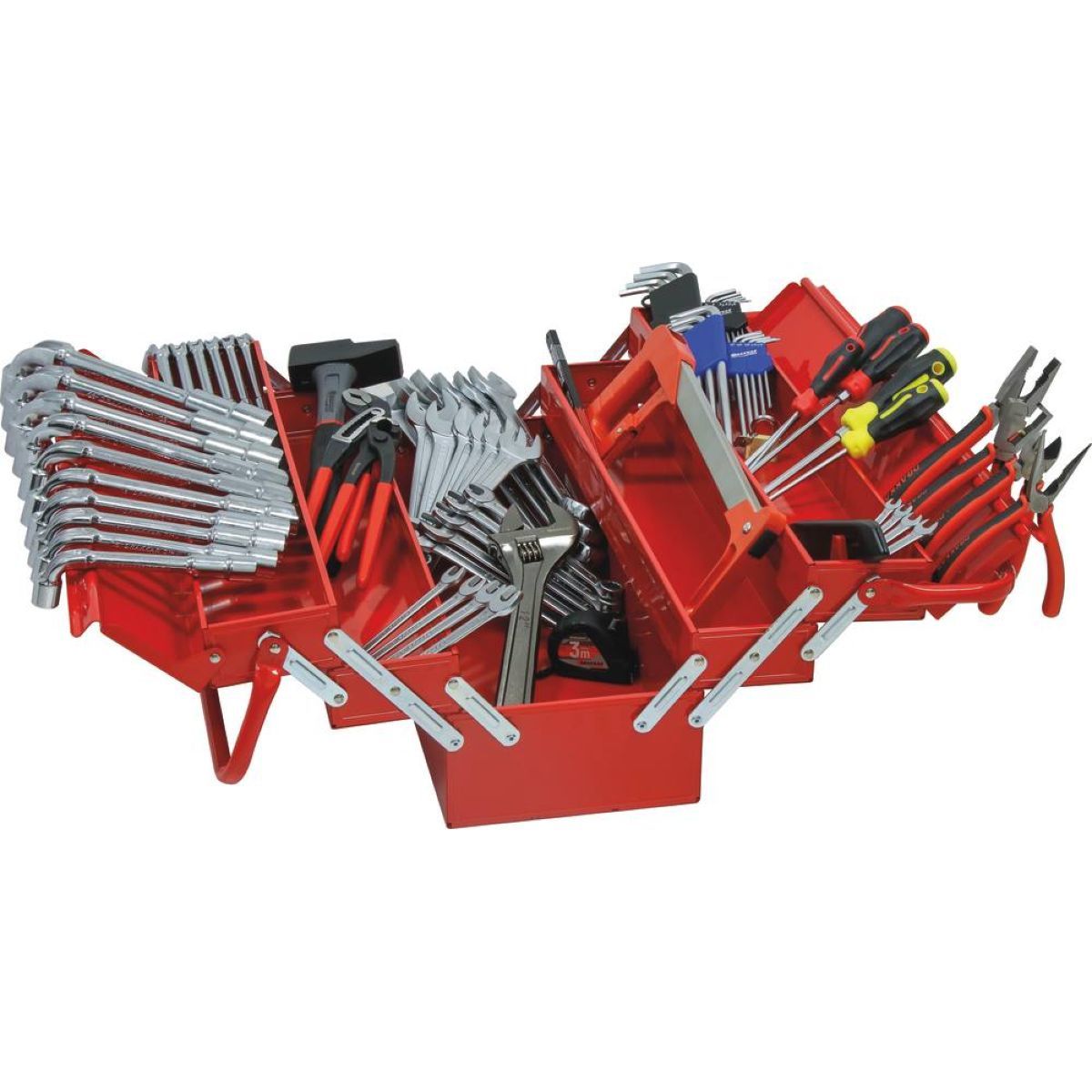 Caisse à outils complète, 88 pièces, spécial dépannage, DRAKKAR