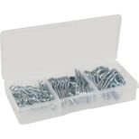 Assortiment de 50 Goupille bêta double de 2,5 à 4,5 mm, KLIPPER