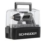 Visseuse sans fil 3,6V avec 54 embouts 25mm CR-V, SCHNEIDER