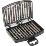 Coffret de 22 embouts 1/4" longueur 75mm, qualité S2, SCHNEIDER