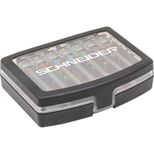 Coffret de 57 embouts 1/4" longueur 25mm et 75mm, qualité S2, SCHNEIDER