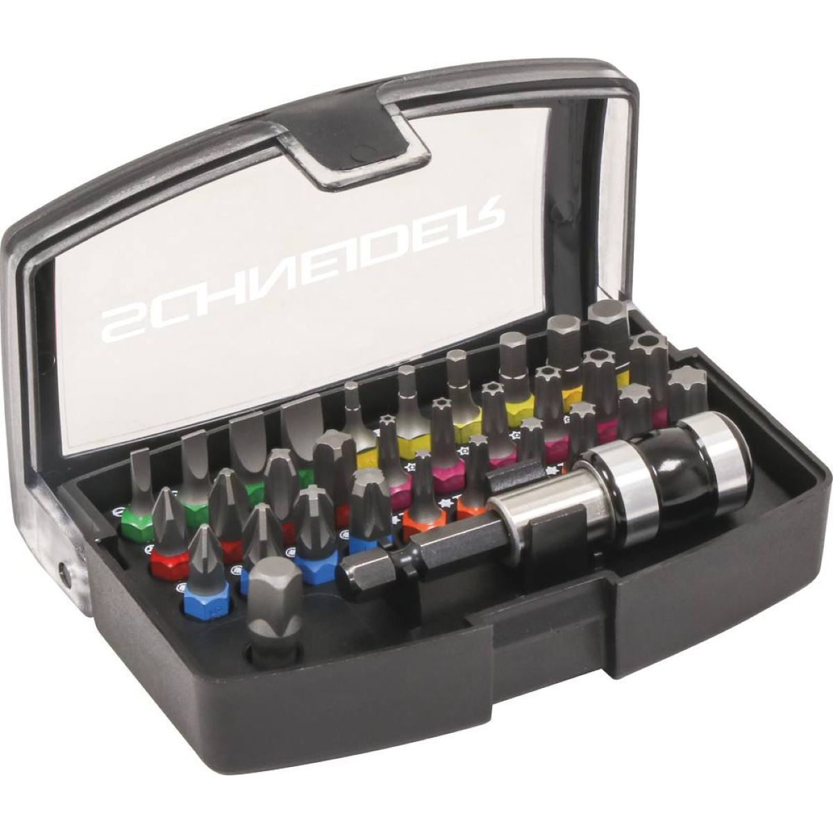 Coffret de 32 embouts, qualité S2, SCHNEIDER