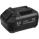 Batterie 20V Li-ion, 5Ah, pour outil électroportatif, SCHNEIDER