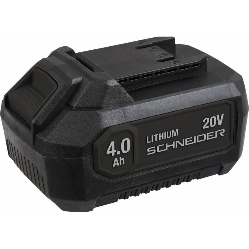 Batterie 20V Li-ion, 4Ah, pour outil électroportatif, SCHNEIDER