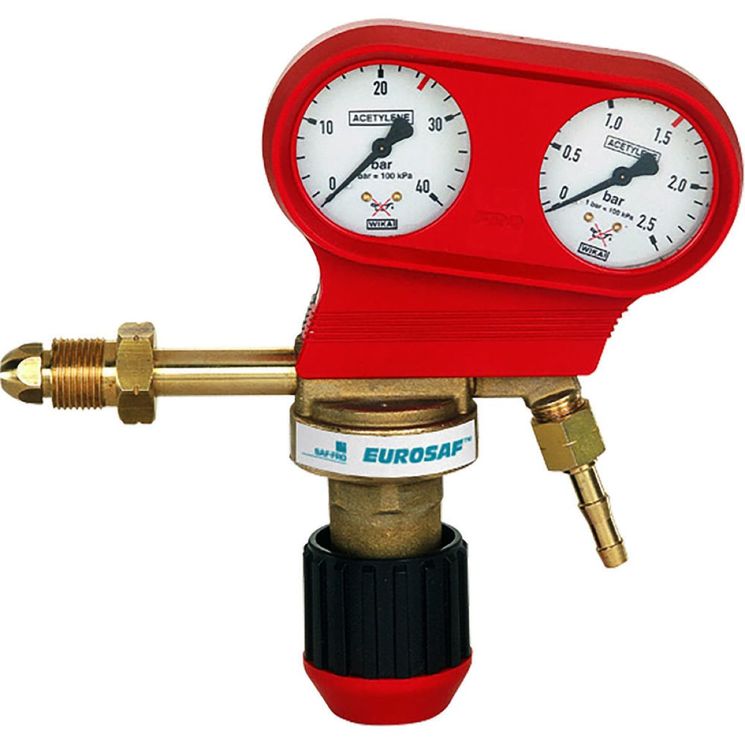 Détendeur de pression capoté acétylène - 6 Nm³/h - 1,5 bar, SAF-FRO Eurosaf oxygaz