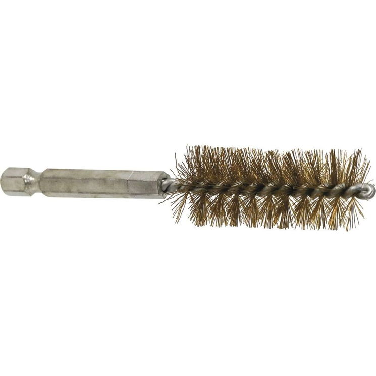 Lot de 10 brosses laiton diamètre 18 mm, DRAKKAR