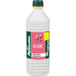 Acétone - bouteille de 1 litre, dissolvant puissant multi-usages