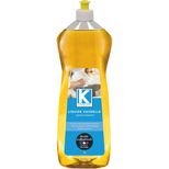 Liquide vaisselle anti-trace avec un agent adoucissant pour les mains, bouteille de 1 litre, KARZHAN