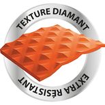 Boîte de 50 gants jetables S à XXL - Nitrile - ambidextres, non poudré et non stérile, orange, MERCATOR