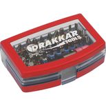 Coffret de 30 embouts à code couleur, 1 adaptateur et 1 porte embout magnétique, DRAKKAR