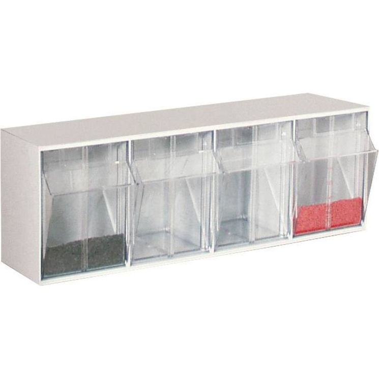 Module de rangement, 4 tiroirs basculants, 600x168x206 mm, TAYG