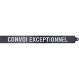 Lamelle "Convoi Exceptionnel" pour rampe de signalisation LED sans fil, convoi agricole & exceptionnel