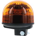 Gyrophare LED double flash 10/30V, sur tige rigide E-Venus, homologué ECE R65 CAT 1 - ECE R10