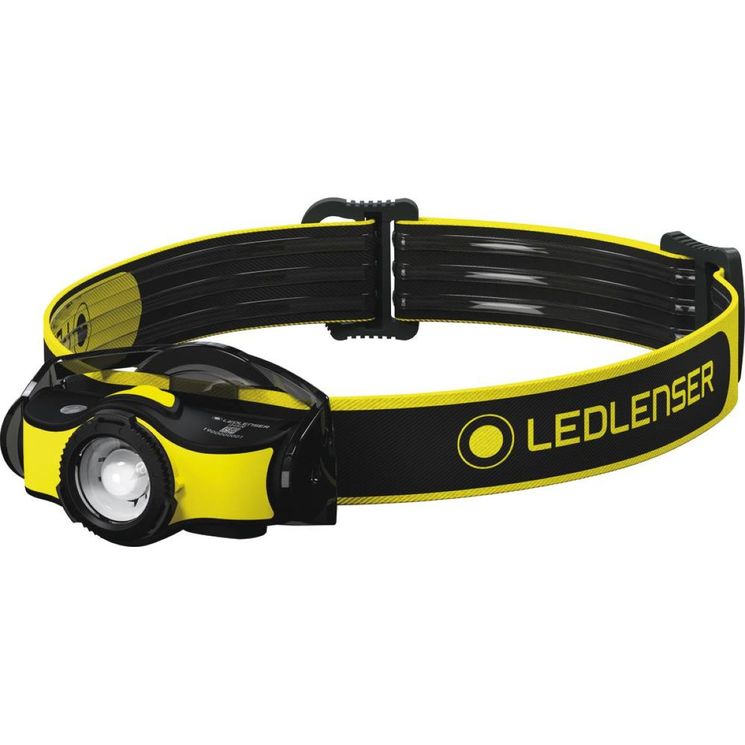 Lampe frontale 1 LED rechargeable 400Lm, portée d'éclairage 180 mètres, LED LENSER